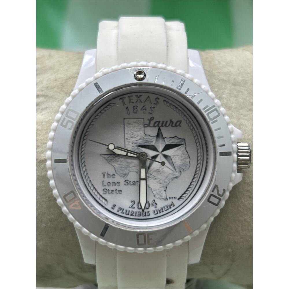 Zazzle Texas White Tone Women’s Quartz Watch